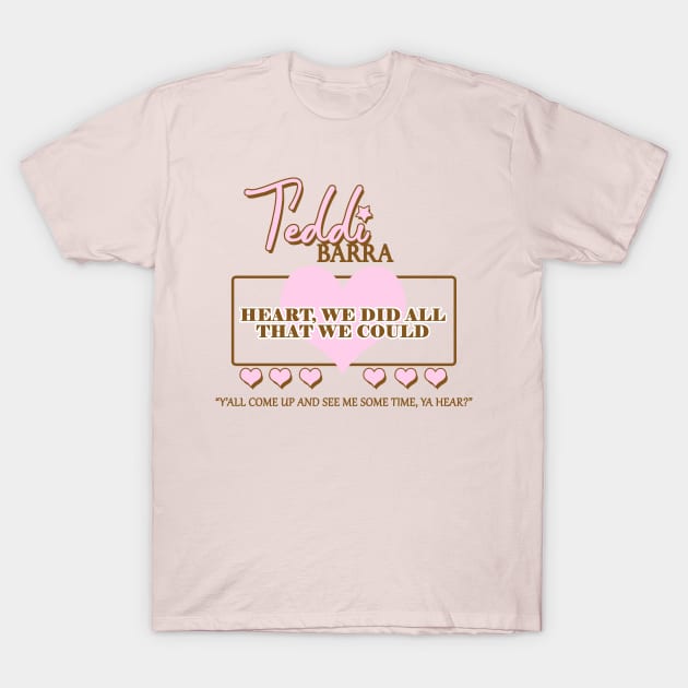 Teddi Barra Concert T-Shirt by itsajillyholiday